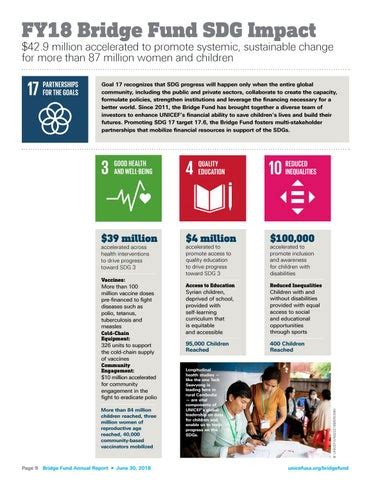 unicef usa bridge fund|The UNICEF USA Bridge Fund's FY 2018 3rd Quarter .